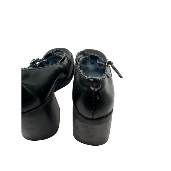 MUDD EDIE SHOES WOMENS 7M Y2K BLACK BLOCK HEEL - Picture 6 of 8